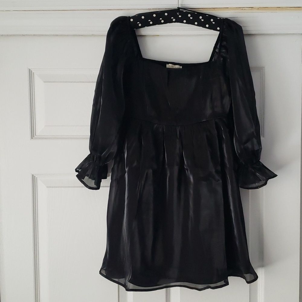 THIRTY / THIRTY Black Babydoll Dress